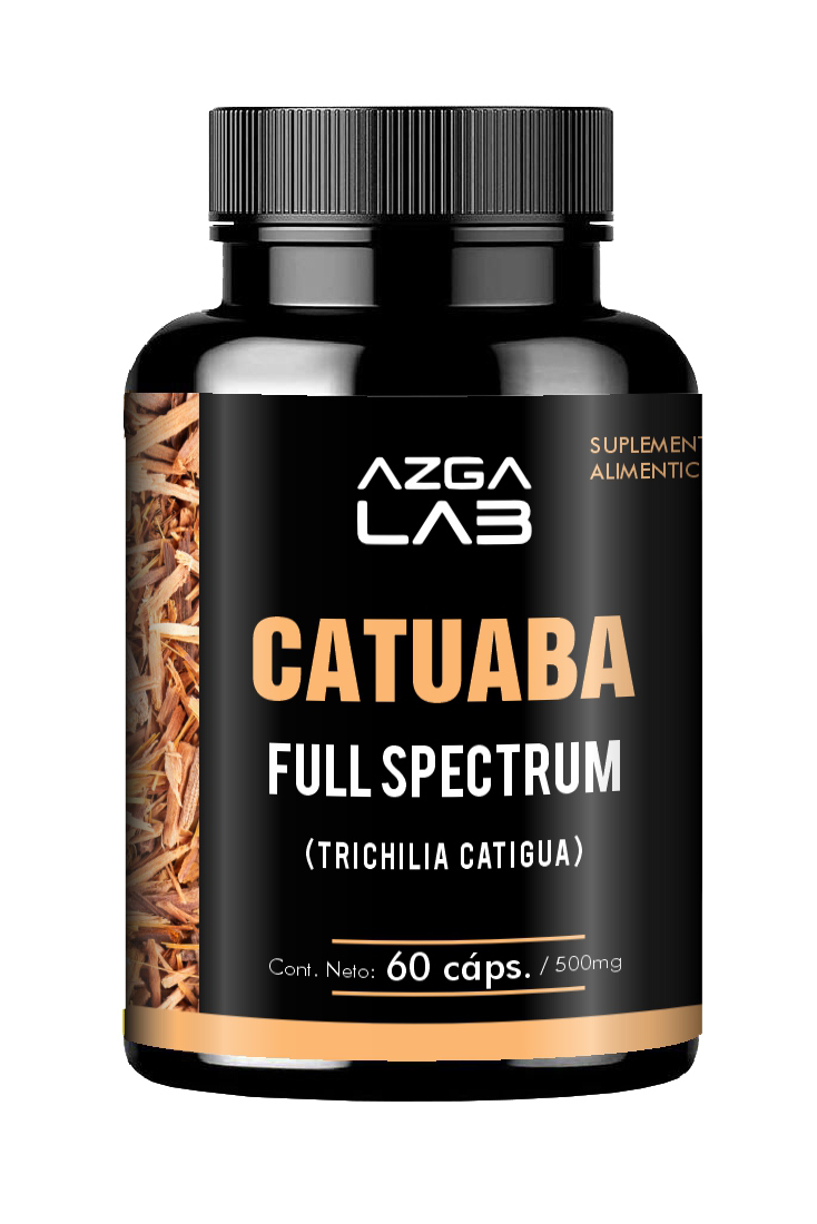 CATUABA 60 capsulas de 500mg AZGA LAB