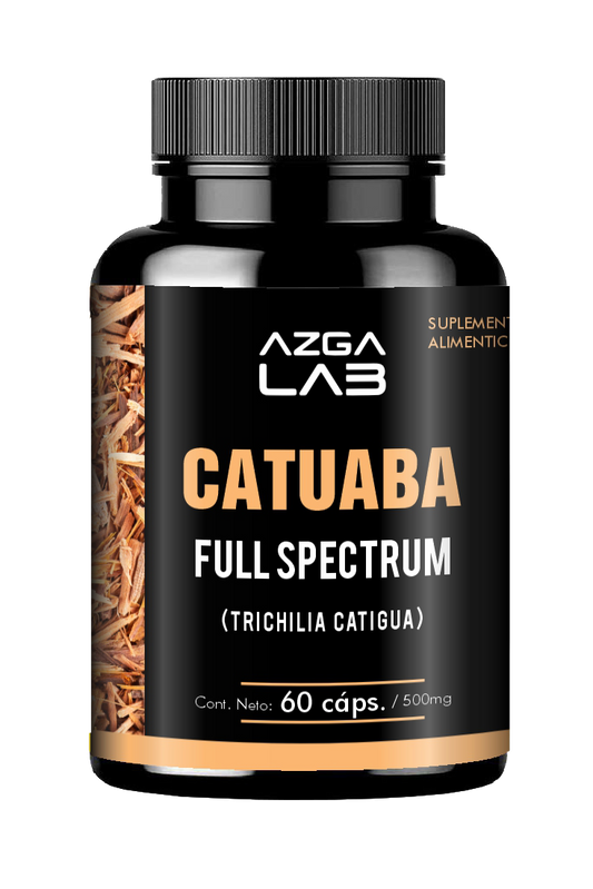 CATUABA 60 capsulas de 500mg AZGA LAB