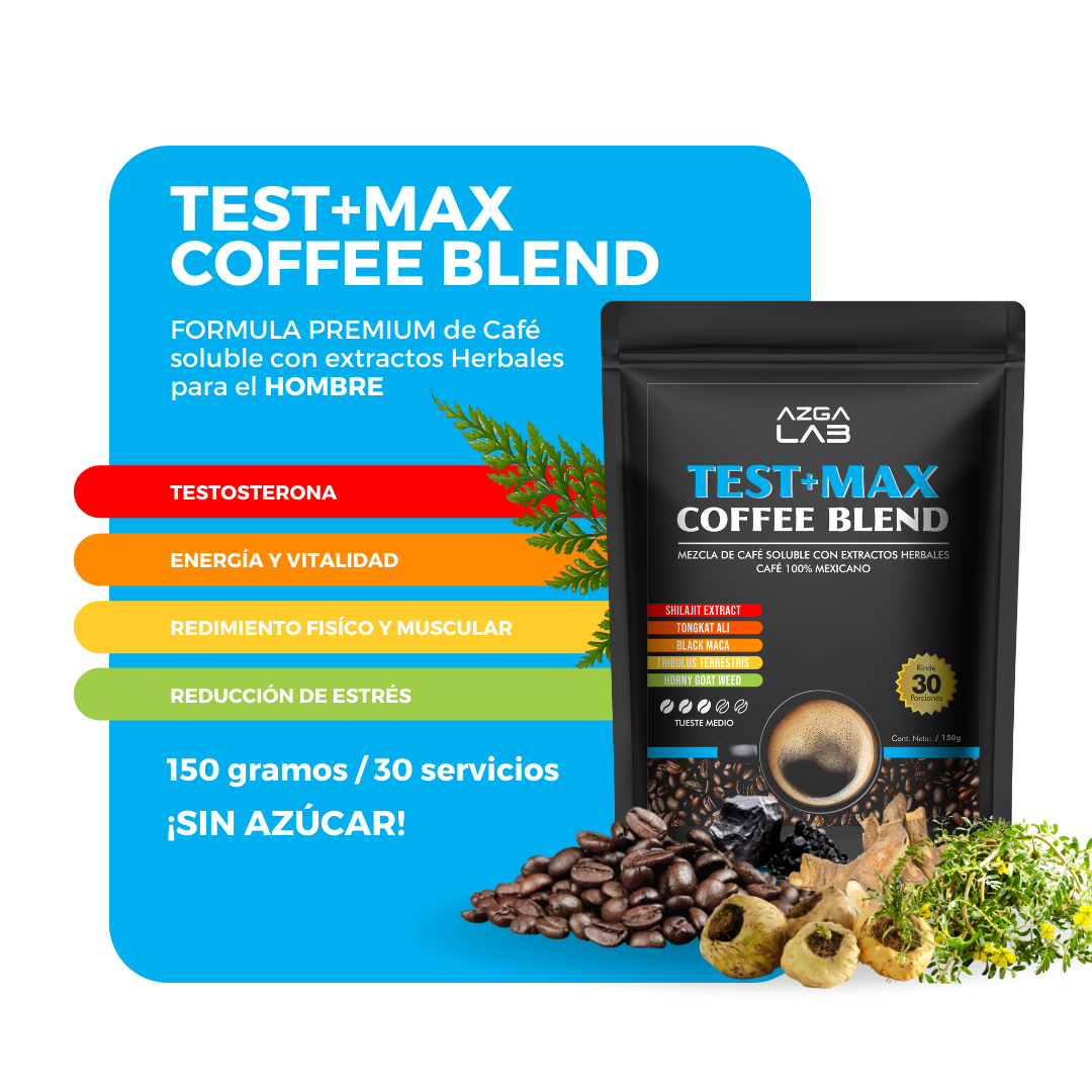 TEST+MAX COFFEE BLEND 150g AZGA LAB