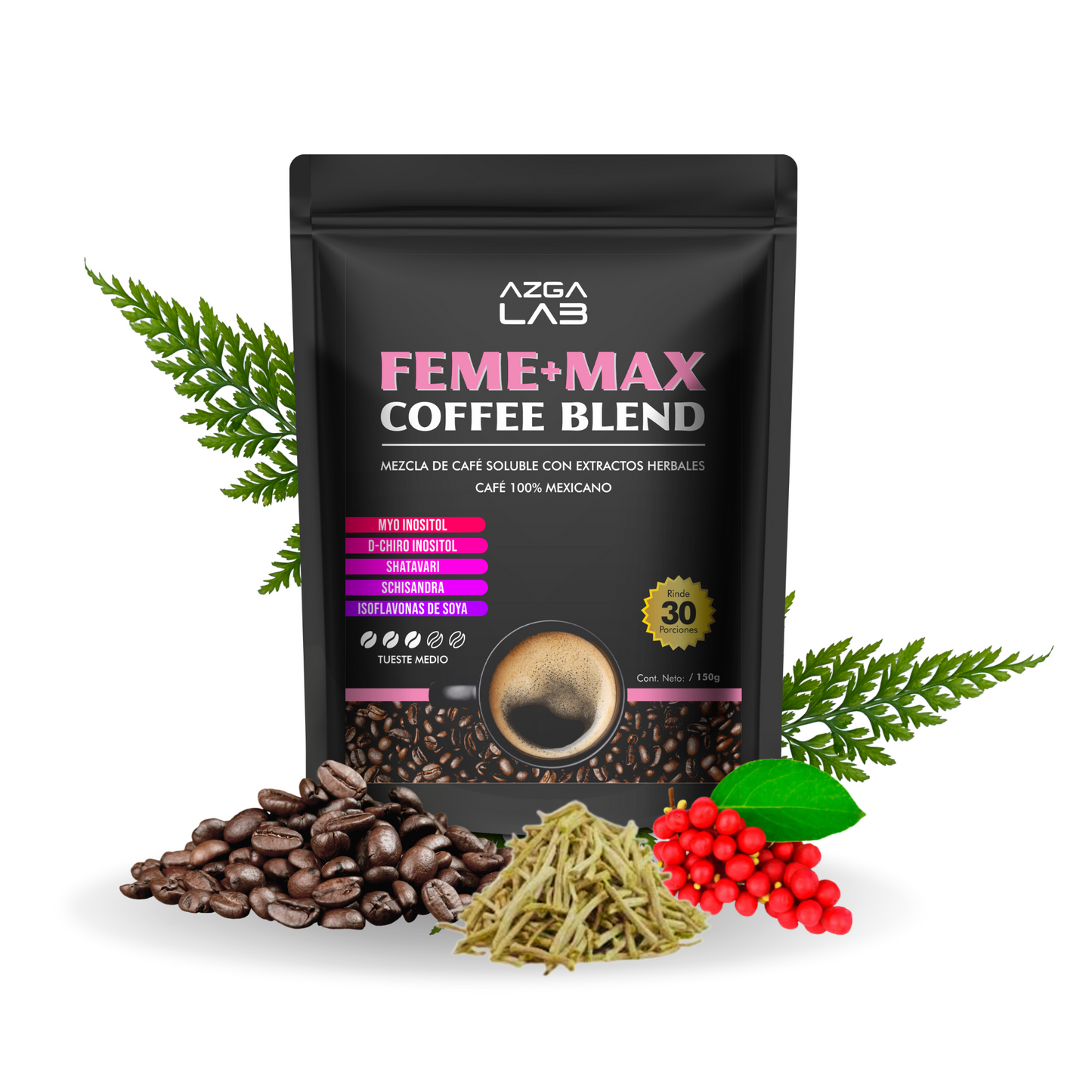 FEME+MAX COFFEE BLEND 150g AZGA LAB