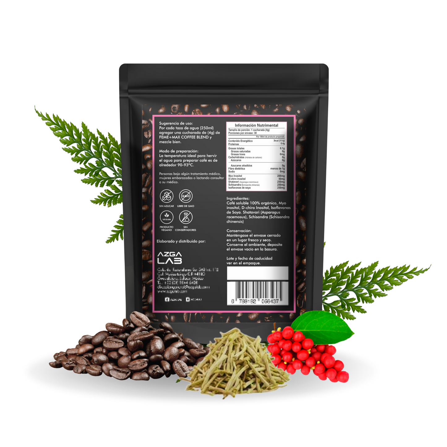 FEME+MAX COFFEE BLEND 150g AZGA LAB