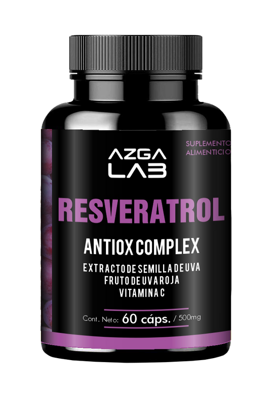 RESVERATROL 60 capsulas 500mg AZGA LAB