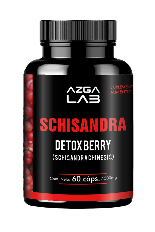 SCHISANDRA 60 capsulas 500mg AZGA LAB