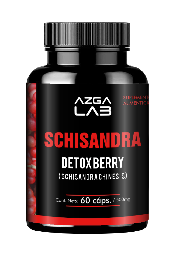 SCHISANDRA 60 capsulas 500mg AZGA LAB