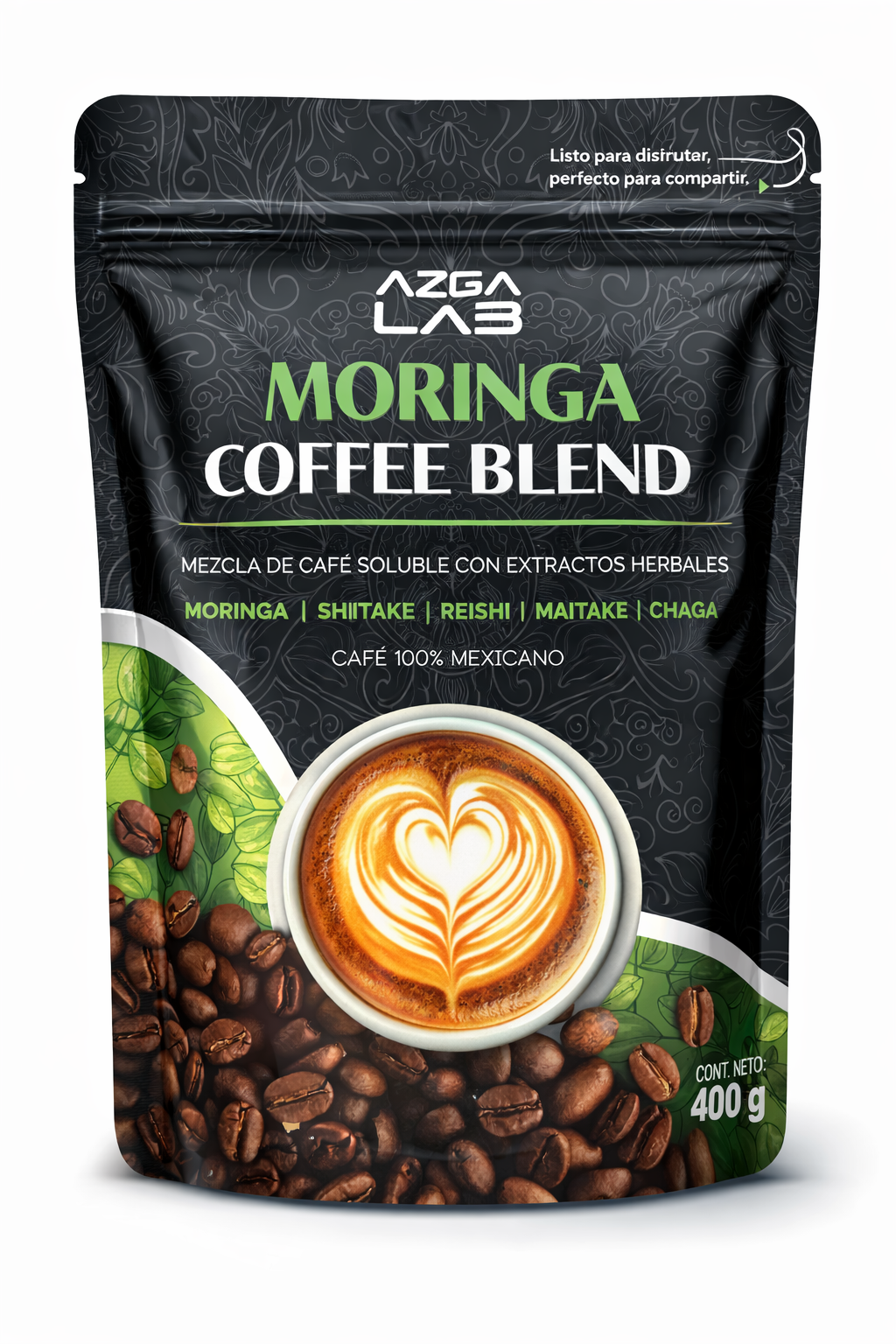 MORINGA COFFEE BLEND 400g AZGA LAB