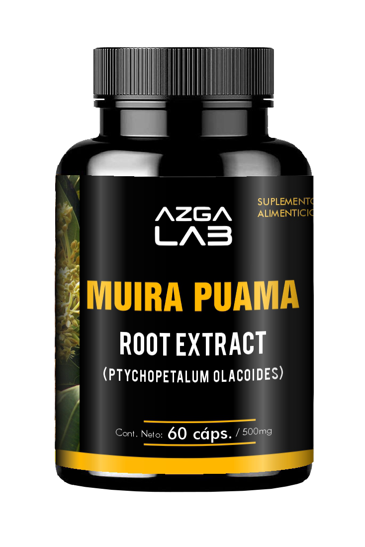 MUIRA PUAMA 60 capsulas de 500mg AZGA LAB