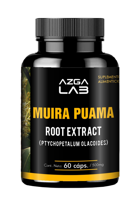 MUIRA PUAMA 60 capsulas de 500mg AZGA LAB