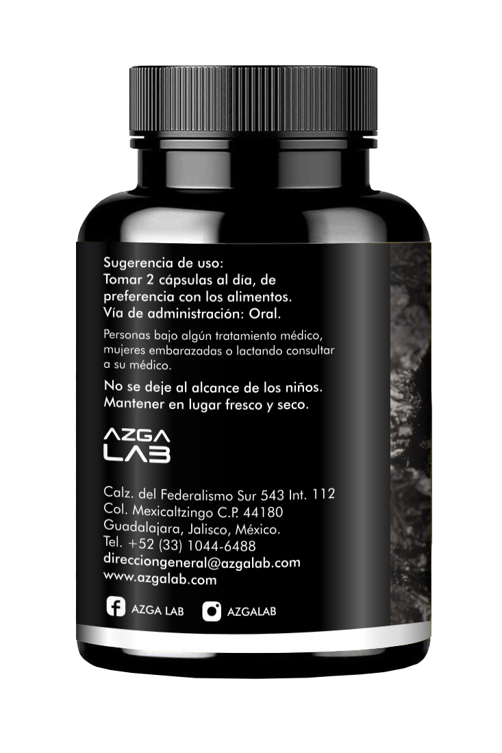 SHILAJIT 60 capsulas 500mg AZGA LAB