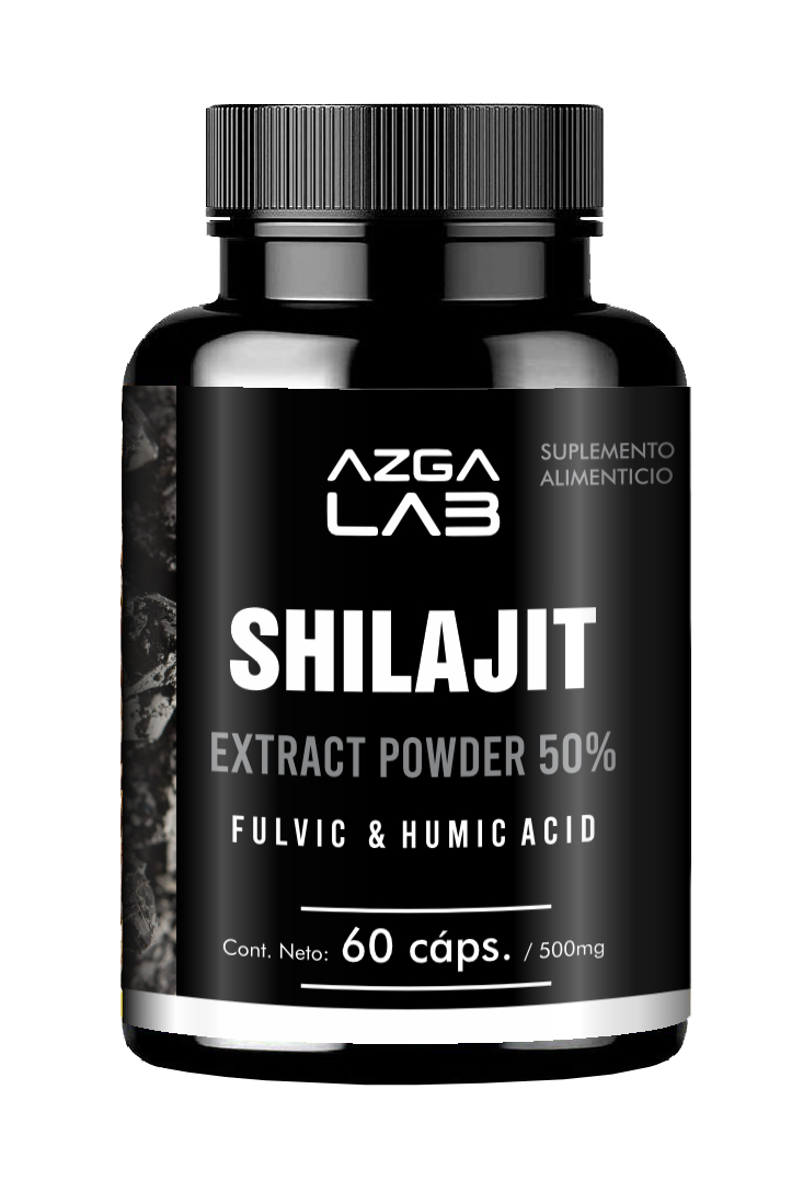 SHILAJIT 60 capsulas 500mg AZGA LAB