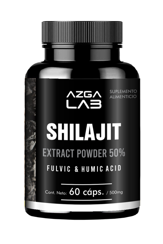 SHILAJIT 60 capsulas 500mg AZGA LAB