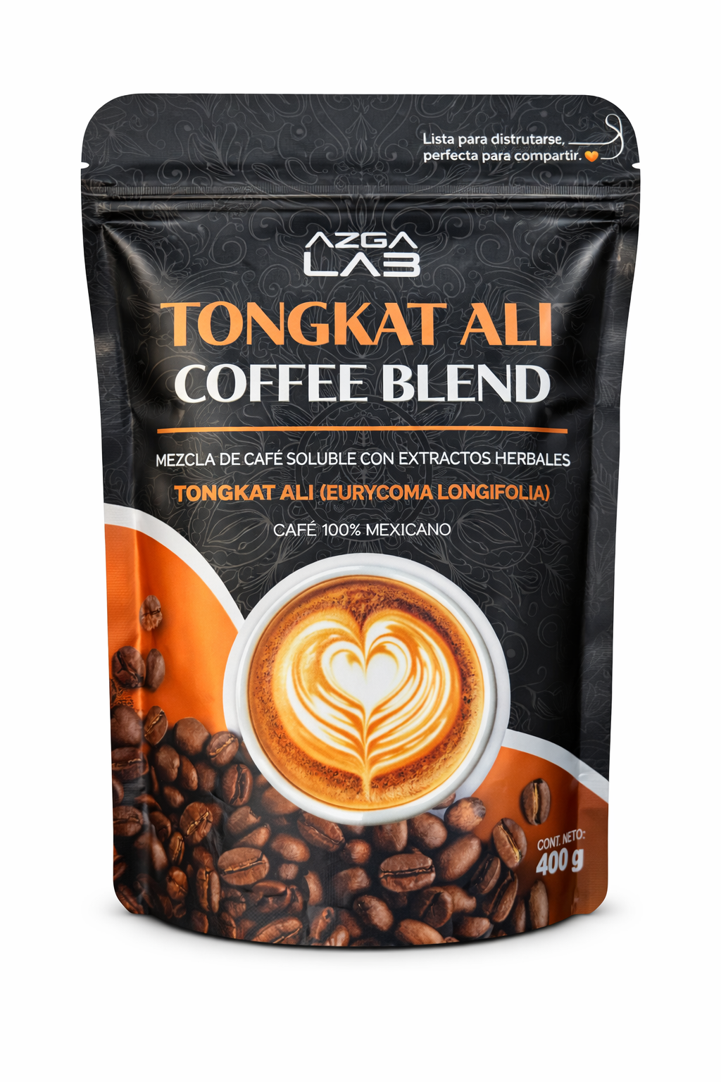 TONGKAT ALI COFFEE BLEND 400g AZGA LAB