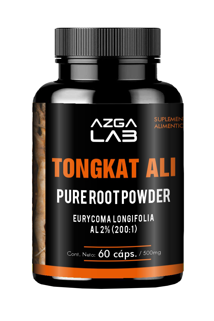 TONGKAT ALI 60 capsulas 500mg AZGA LAB