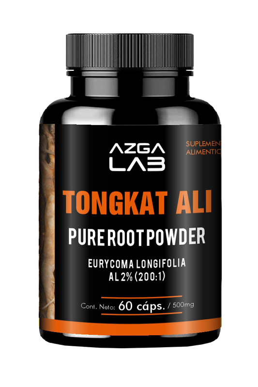 TONGKAT ALI 60 capsulas 500mg AZGA LAB