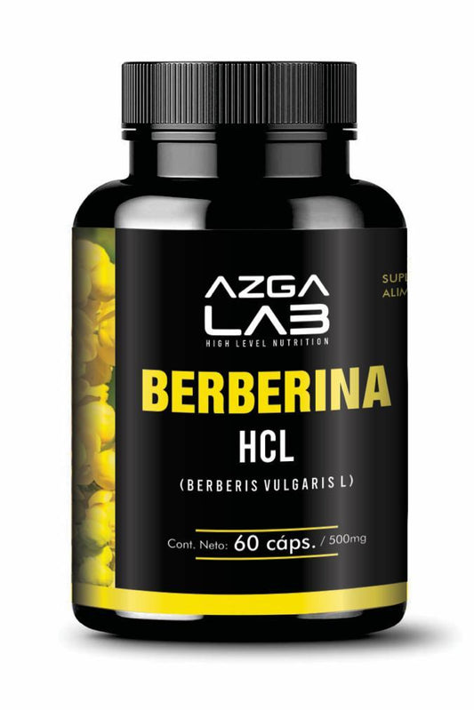 BERBERINA 60 capsulas 500mg AZGA LAB